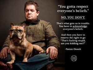 Oswalt knows.