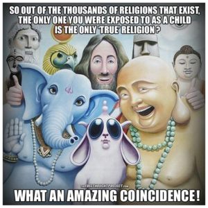 All the religions!