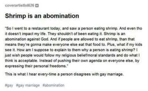 Abomination!